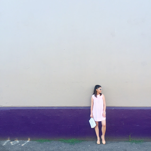 outfit of the day, what i wore today, fashion diaries, pink seersucker dress, baby doll dress, shift dress, white sunglasses, portland fashion blogger, fashion blogger, the p town girls, portland walls, streets of portland, clogs outfit of the day, what i wore today, fashion diaries, pink seersucker dress, baby doll dress, shift dress, white sunglasses, portland fashion blogger, fashion blogger, the p town girls, portland walls, streets of portland, clogs