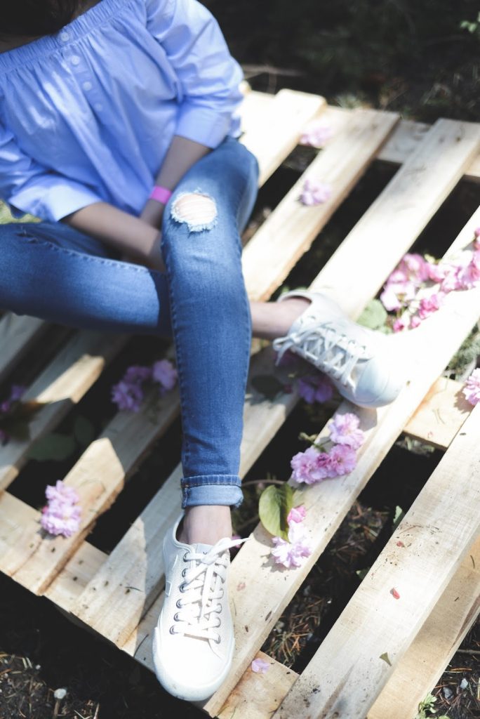 portland fashion blogger, pink sneakers, spring style, toms sunglasses, off the shoulder top, ripped jeans., wmgoods, veja, hand made, portland store, portland fashion blogger, pink sneakers, spring style, toms sunglasses, off the shoulder top, ripped jeans., wmgoods, veja, hand made, portland store,