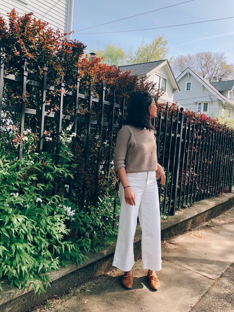 white jeans, affordable fashion, portland blogger